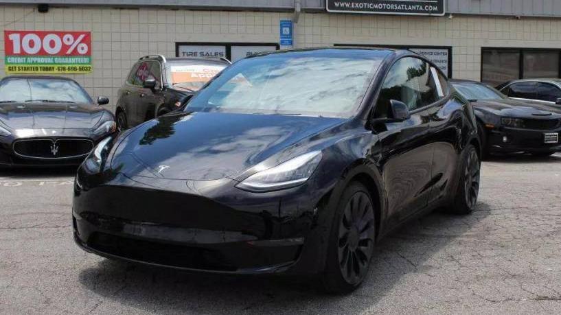 TESLA MODEL Y 2020 5YJYGDEF3LF016024 image